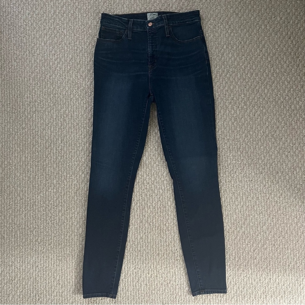 J. Crew Mid-Rise Curvy Toothpick Skinny Jean